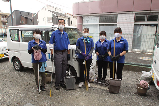 NISHIDAお掃除隊密着レポート